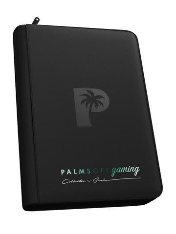 Palms off Gaming Collector's Series 4 Pocket Zip Binder - Black