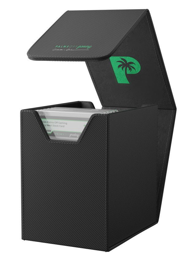 Palms off Gaming Collector's Series Graded Card Storage Case - Small - Black