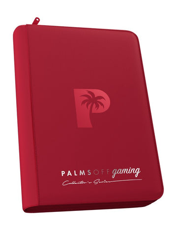 Collector's Series 4 Pocket Zip Binder - Red