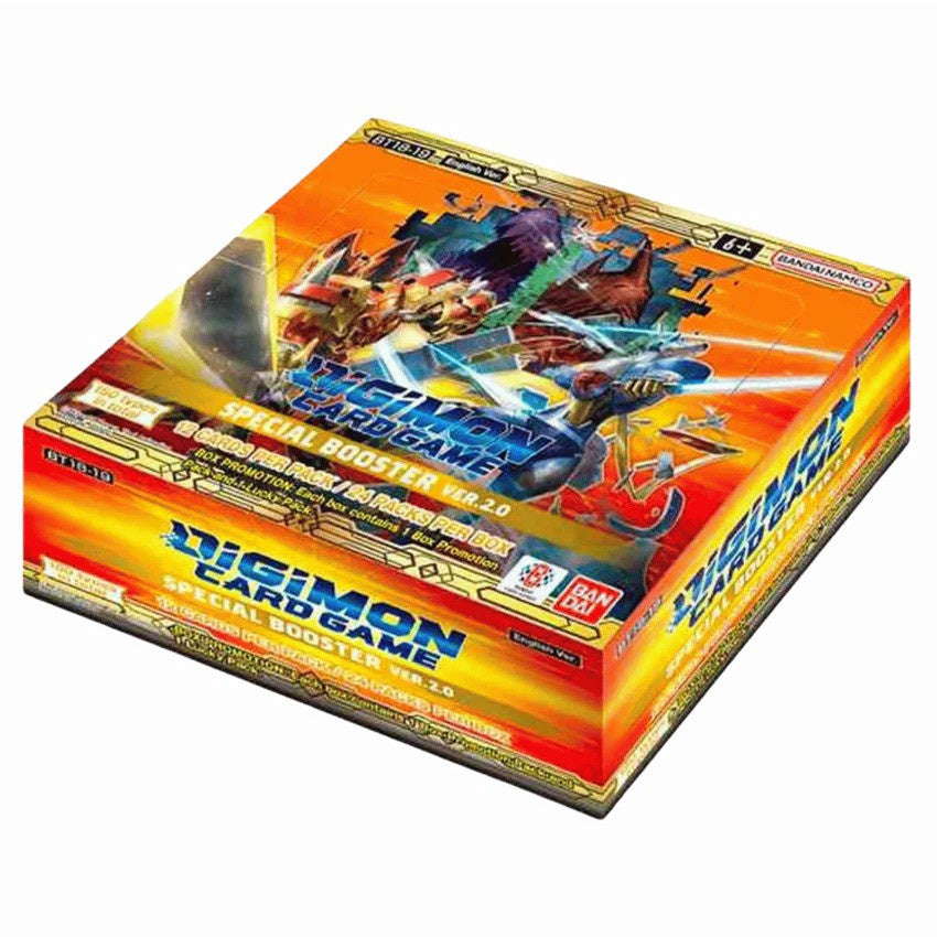 Digimon Card Game: Special Booster Display – Version 2.0 [BT18-19]”