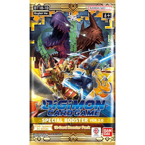 Digimon Card Game: Special Booster Pack – Version 2.0 [BT18-19]