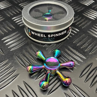 WHEEL SPINNER Metal Fidget - Oil Slick