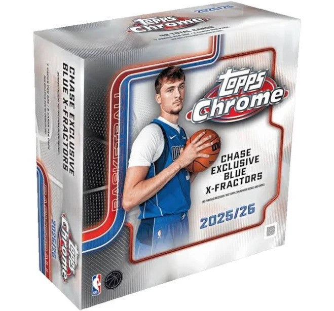 Topps NBA Basketball Chrome 2025/2026 Mega Box