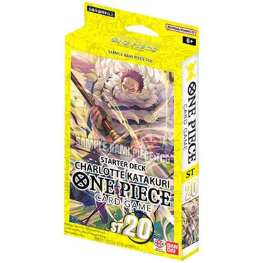 One Piece Card Game: Starter Deck Display – (Yellow) Charlotte Katakuri [ST-20]