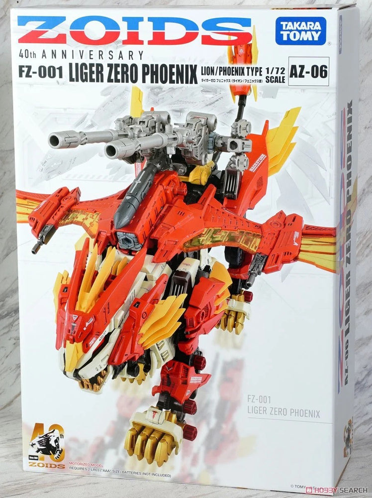 Kotobukiya 1/72 Zoids AZ-06 Liger Zero Phoenix