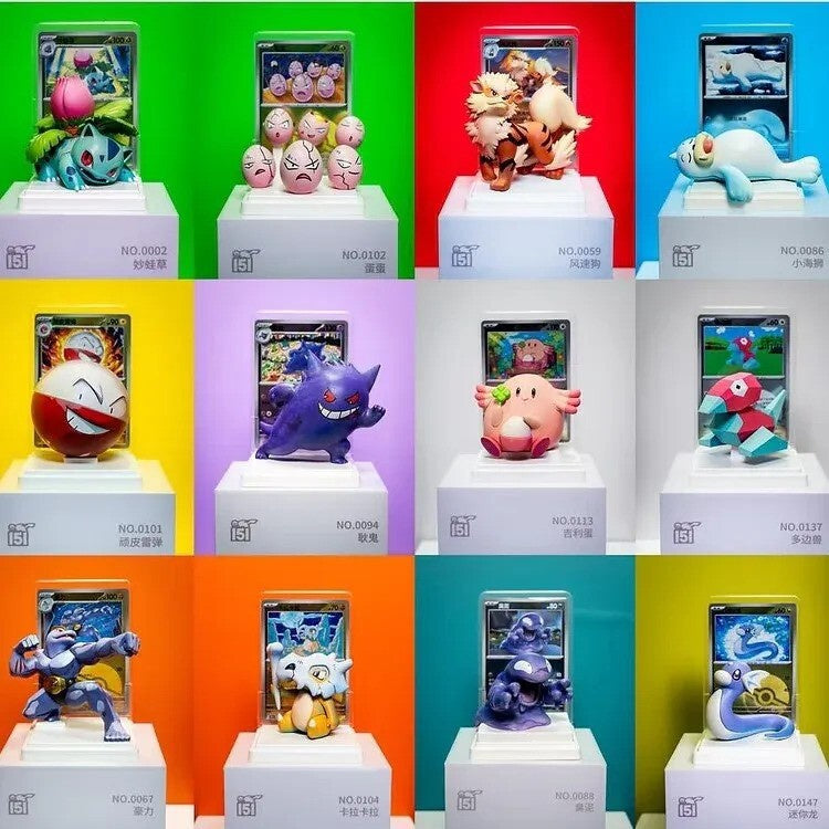 Pokemon TCG – Simplified Chinese Pokemon Dream Painting Collection 151 Figure Set Blind Box (1 Single Box)