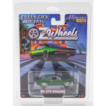 1:64 Oz Wheels FSD Road Series 2 - Holden HK Monaro GTS - Green