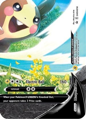 Morpeko V-UNION (SWSH218) [Sword & Shield: Black Star Promos]