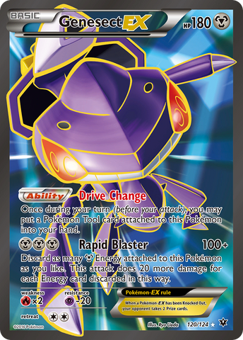 Genesect EX (120/124) [XY: Fates Collide]