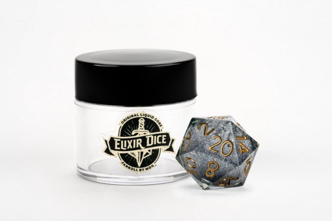 MDG Individual d20 Dice: Liquid Core Vanishing Oil