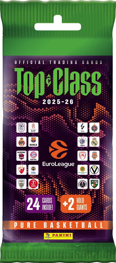 Panini EURO LEAGUE Top Class 2026 Basketball Fat Pack