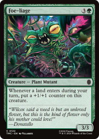 Foe-liage [Teenage Mutant Ninja Turtles Commander]