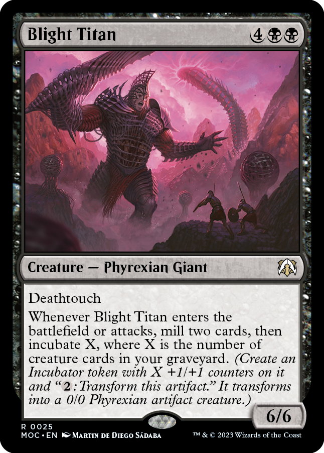 Blight Titan [March of the Machine Commander]