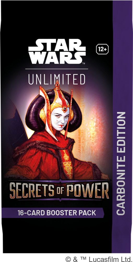 Star Wars Unlimited - Secrets Of Power Carbonite Booster Display