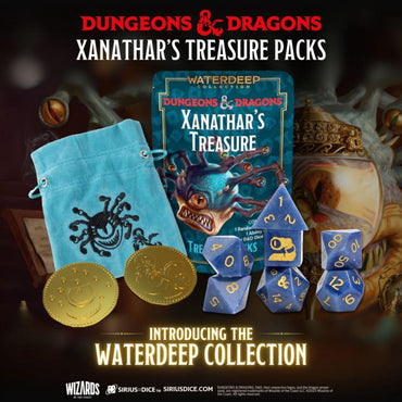 Sirius Dice - D&D Xanathar's Treasures Blind Dice Bag