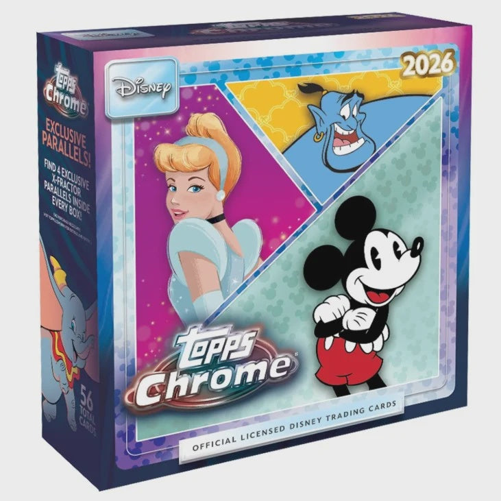 2026 Topps Chrome Disney Mega