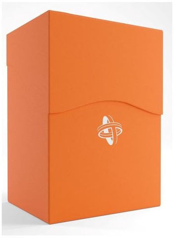 Gamegenic Deck Holder Holds 80 Sleeves Deck  Box Orange