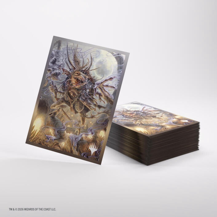 Gamegenic Magic The Gathering Lorwyn Eclipsed Premium Art Sleeves - Auntie Ool, Cursewretch (66mm x 92mm) (105 Sleeves Per Pack)