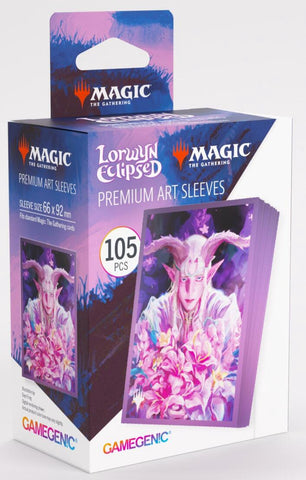 Gamegenic Magic The Gathering Lorwyn Eclipsed Premium Art Sleeves - Dawnhand Eulogist (66mm x 92mm) (105 Sleeves Per Pack)
