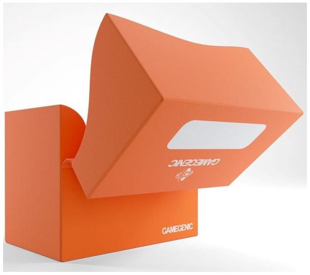 Gamegenic Side Holder Holds 80 Sleeves Deck Box Orange