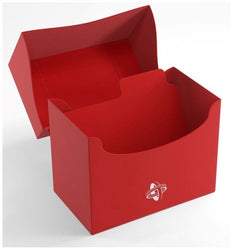 Gamegenic Side Holder Holds 80 Sleeves Deck Box Red