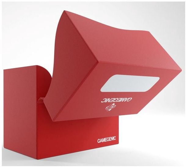 Gamegenic Side Holder Holds 80 Sleeves Deck Box Red