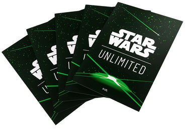 Gamegenic Star Wars Unlimited Art Sleeves - Card Back Green