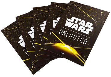 Gamegenic Star Wars Unlimited Art Sleeves - Card Back Yellow
