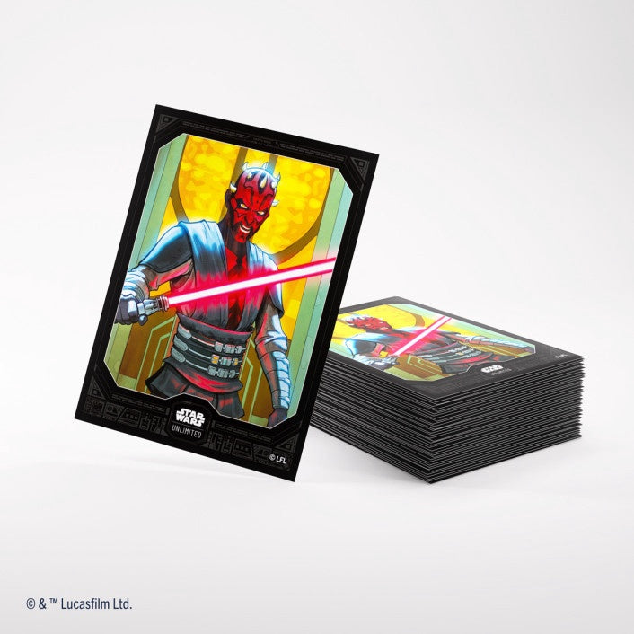 Gamegenic Star Wars Unlimited Art Sleeves - Darth Maul