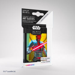 Gamegenic Star Wars Unlimited Art Sleeves - Darth Maul