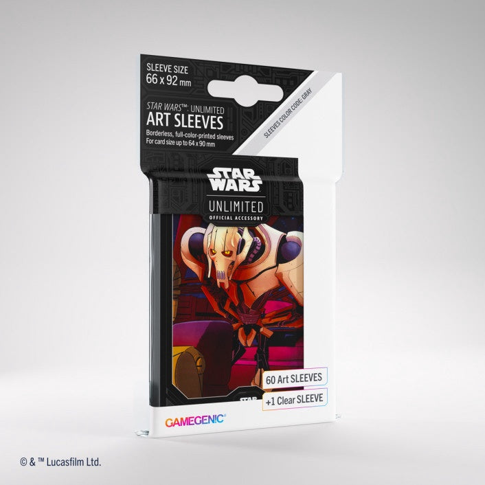 Gamegenic Star Wars Unlimited Art Sleeves - General Grievous