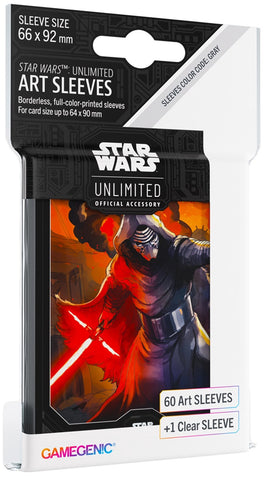 Gamegenic Star Wars Unlimited Art Sleeves - Kylo Ren