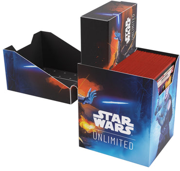 Gamegenic Star Wars Unlimited Soft Crate - Rey/Kylo Ren