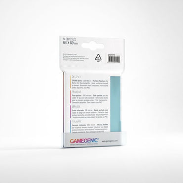 Gamegenic Thick Inner Sleeves  - (64mm x 89mm) (50 Sleeves Per Pack)