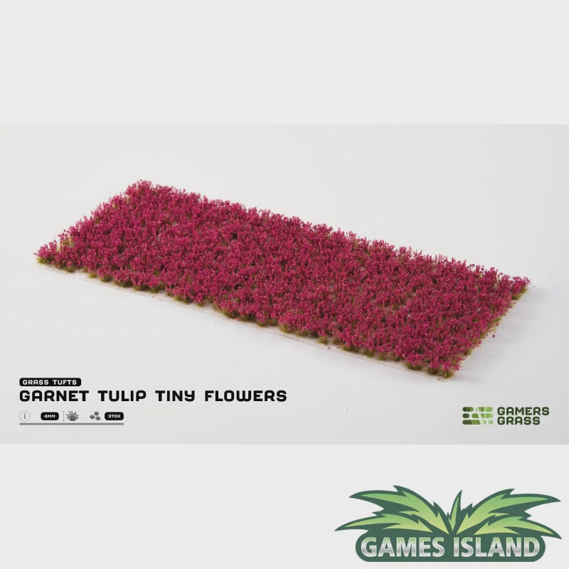 GamersGrass - Garnet Tulip Tiny Flowers