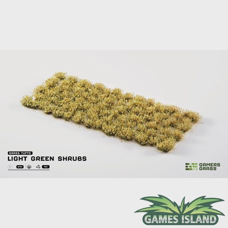 GamersGrass - Light Green Shrubs