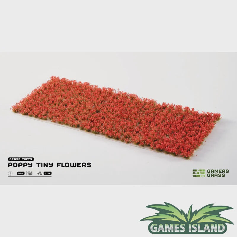 GamersGrass - Poppy Tiny Flowers