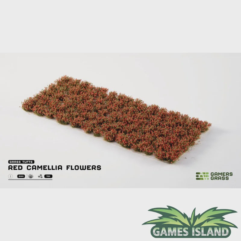 GamersGrass - Red Camellia Flowers