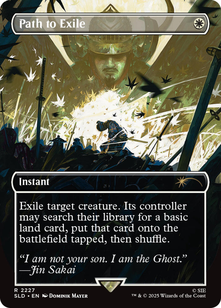 Magic the Gathering Secret Lair Playstation Ghost of Tsushima (Non-Foil)