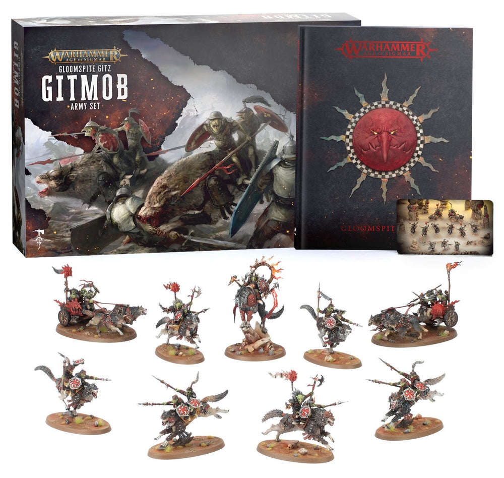 89-93 GLOOMSPITE GITZ: GITMOB ARMY SET