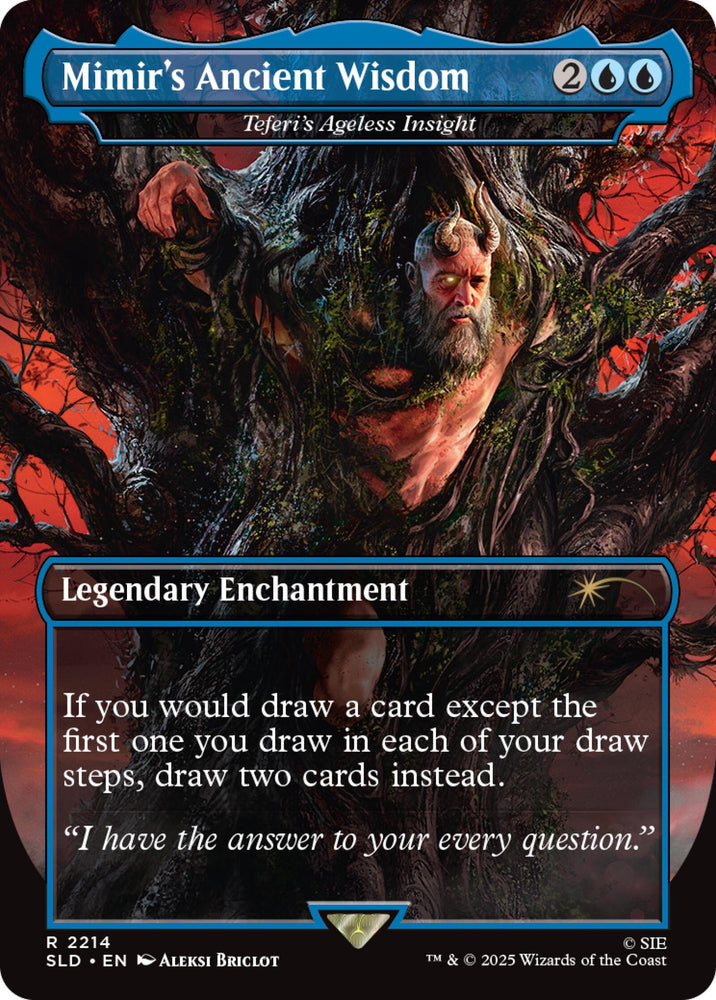 Magic the Gathering Secret Lair Playstation God of War Norse (Non-Foil)