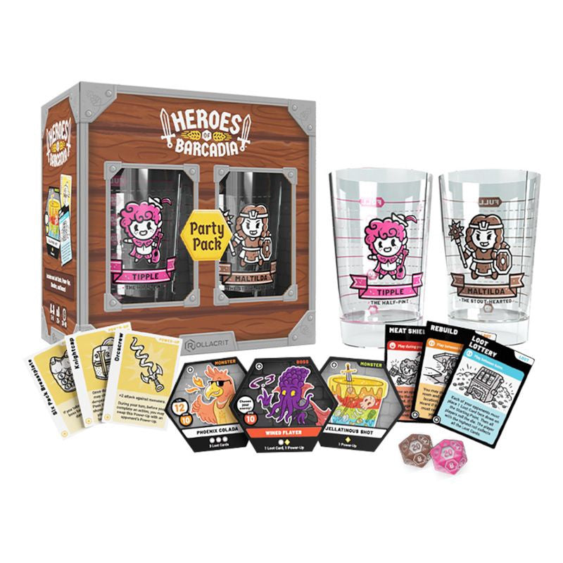 Heroes of Barcadia Party Pack Retail Ed
