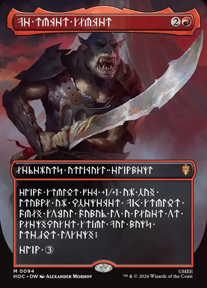 The Reaver Cleaver (Borderless) (Dwarvish) [The Hobbit: Eternal-Legal]