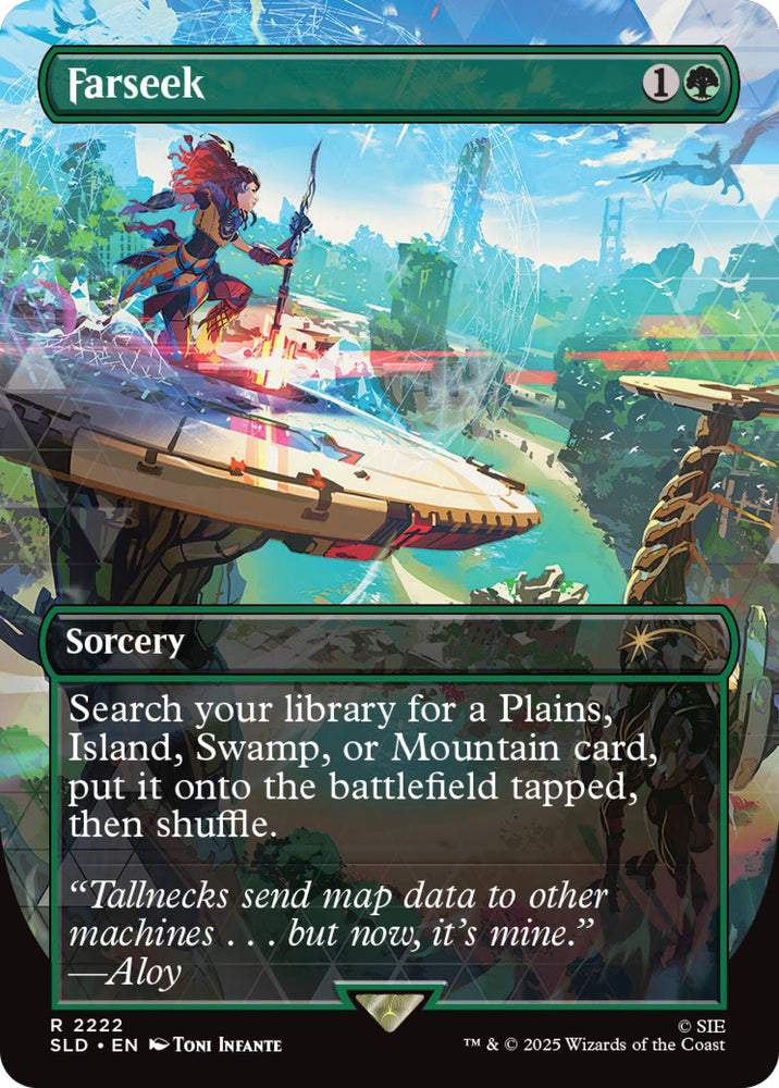 Magic the Gathering Secret Lair Playstation Horizon Into the Forbidden West (Non-Foil)