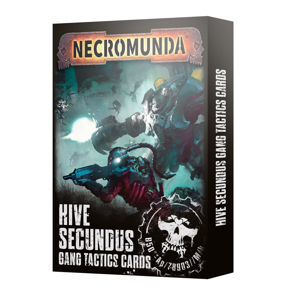 301-45 NECROMUNDA: HIVE SECUNDUS TACTICS CARDS