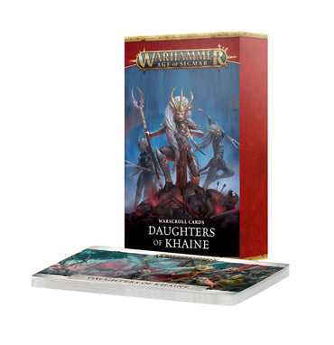 85-06 WARSCROLL CARDS: DAUGHTERS OF KHAINE 2026