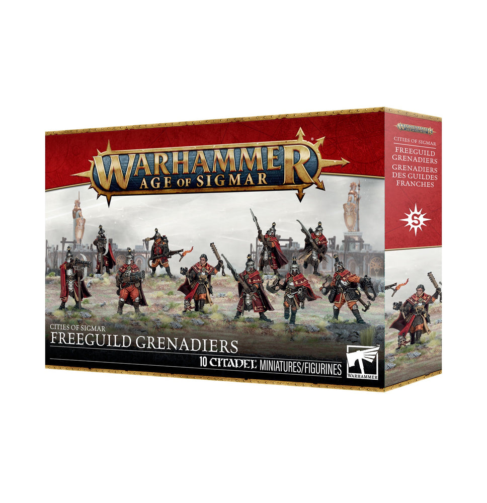 86-54 CITIES OF SIGMAR: FREEGUILD GRENADIERS
