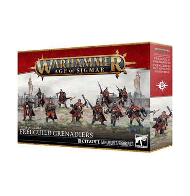 86-54 CITIES OF SIGMAR: FREEGUILD GRENADIERS