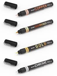 AK Interactive - Auxiliaries - Metallic Markers
