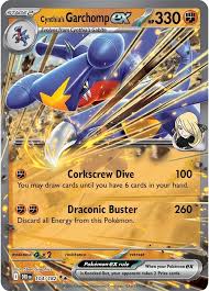 Cynthia's Garchomp ex (104/182) [Scarlet & Violet: Destined Rivals]